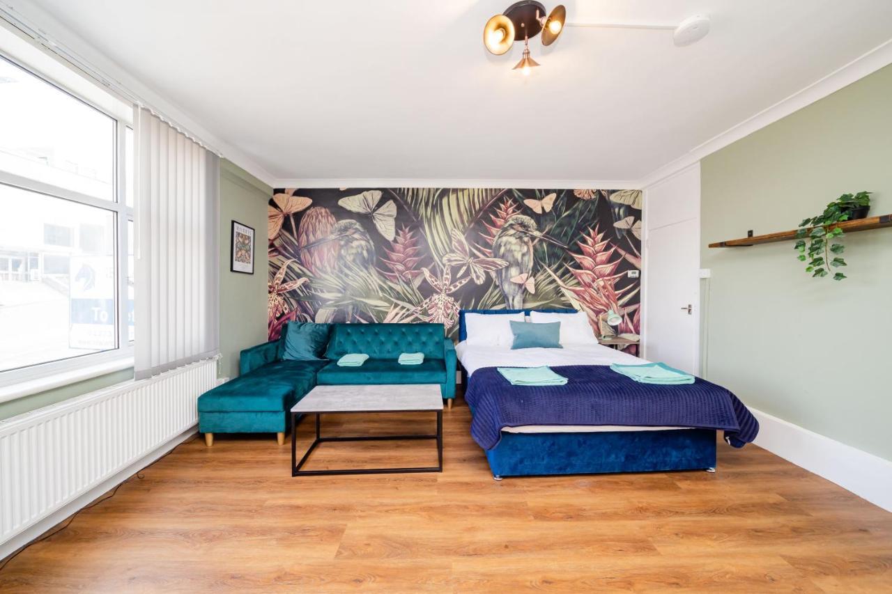 Super Central Location I Tropical Studio Apartment I Next To Brighton Beach And North Lanes Buitenkant foto